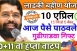 Ladki Bahin Yojana 10 Installment