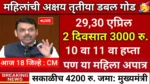 ladki bahin yojana 10 hafta out
