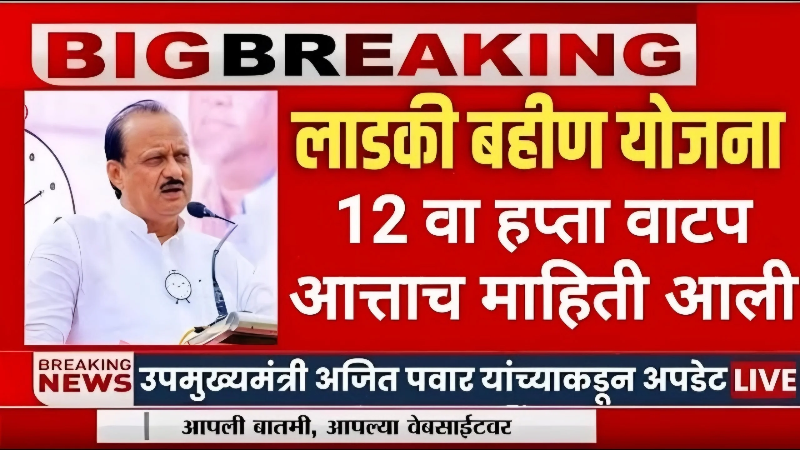 Ladki Bahin Yojana 12th Installment