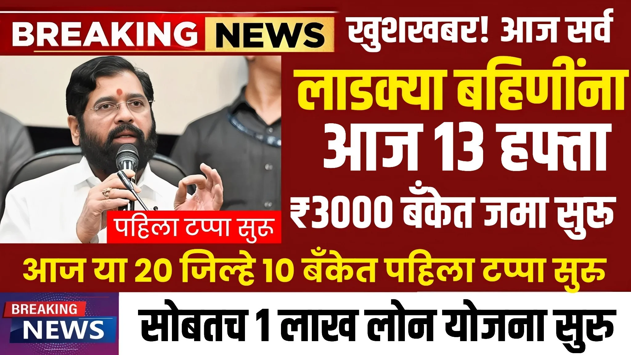 Ladki Bahin Yojana 13th Hafta