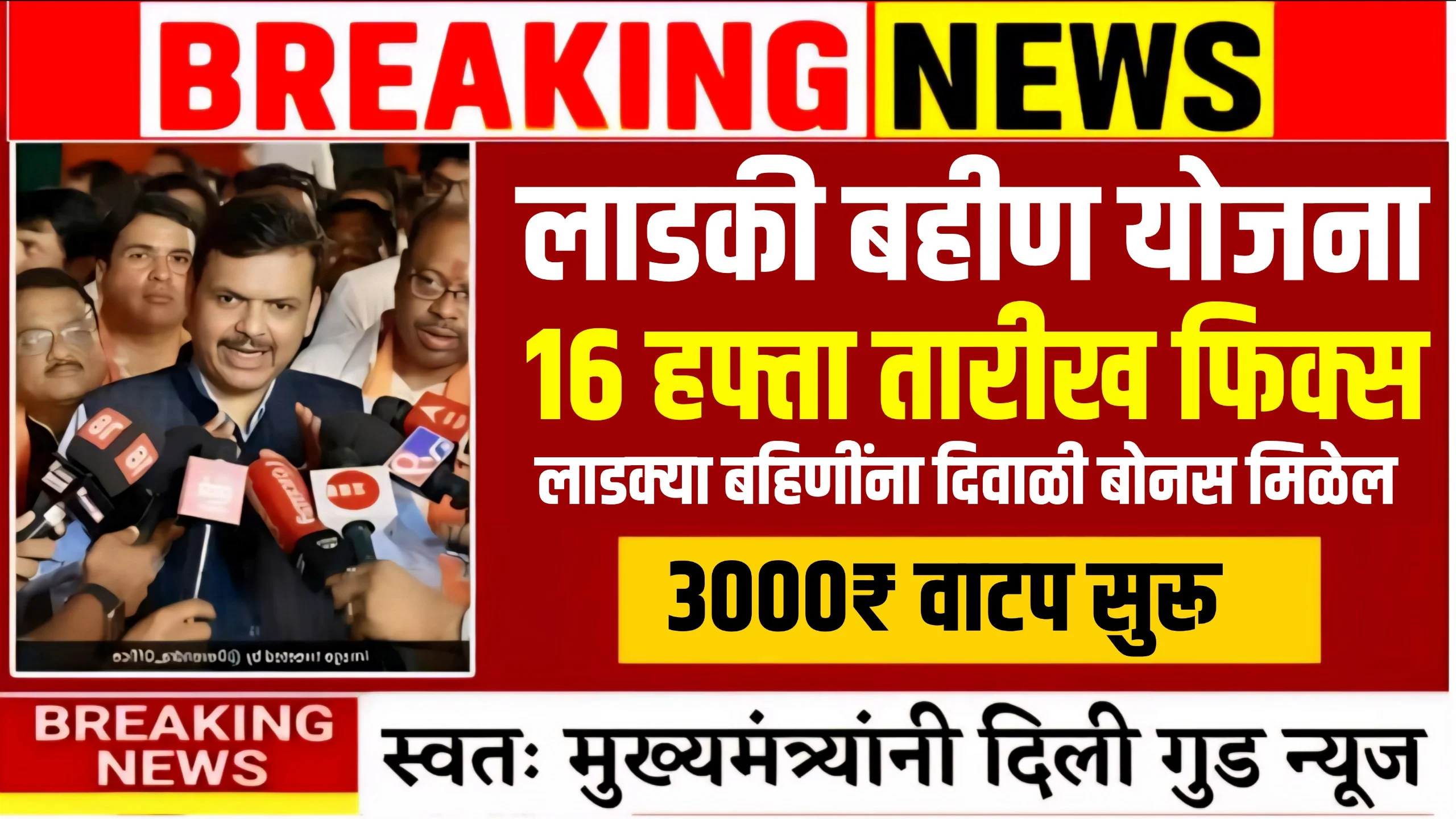 Ladki Bahin Yojana 16th Installment Date