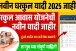 Gharkul Yojana List 2025