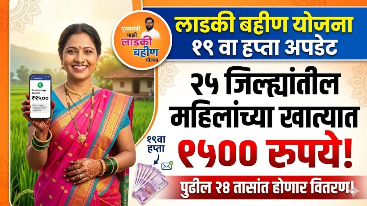 Ladki Bahin Yojana 19th Installment Update