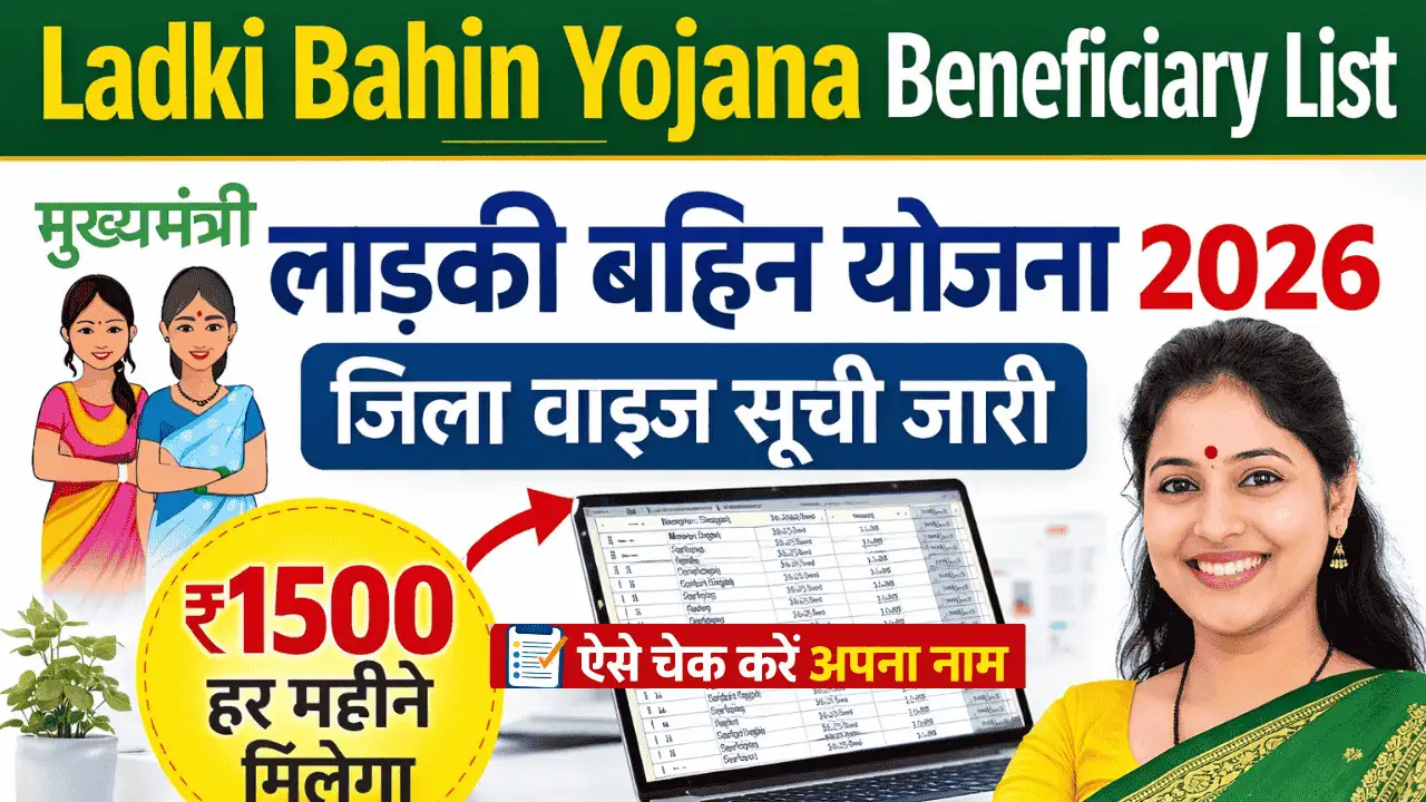 Ladki Bahin Yojana Beneficiary List 2026