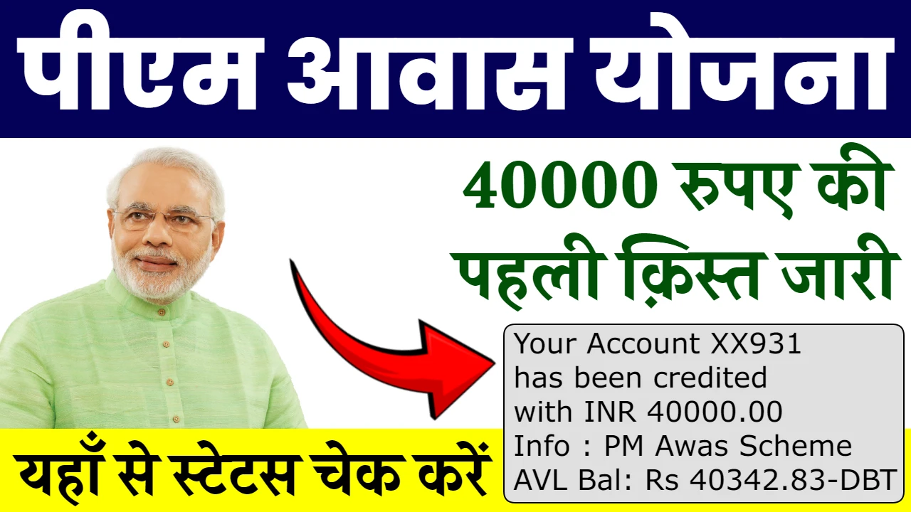 PM Awas Yojana First Kist